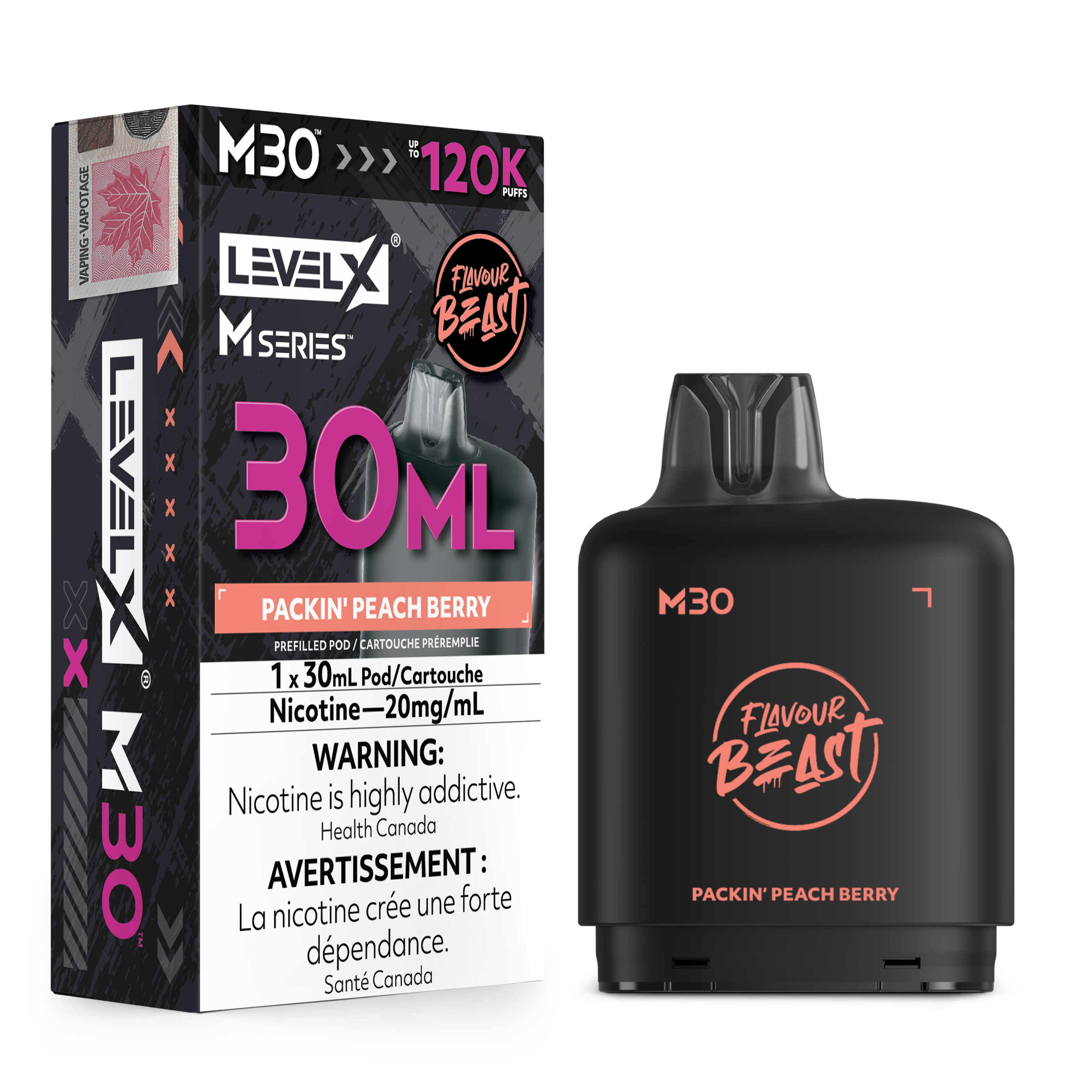 Level X M - Packin' Peach Berry