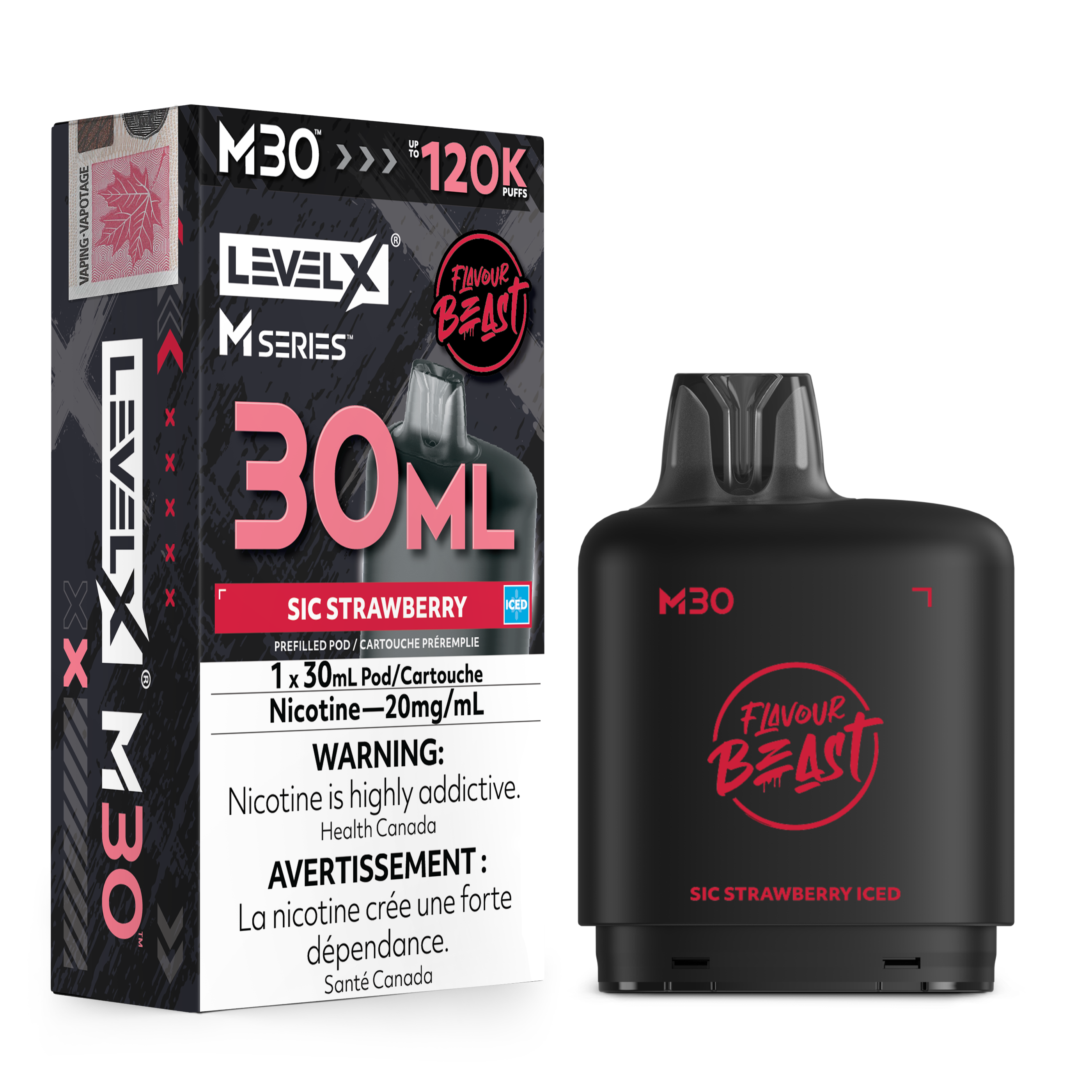 Level X M - Sic Strawberry Iced