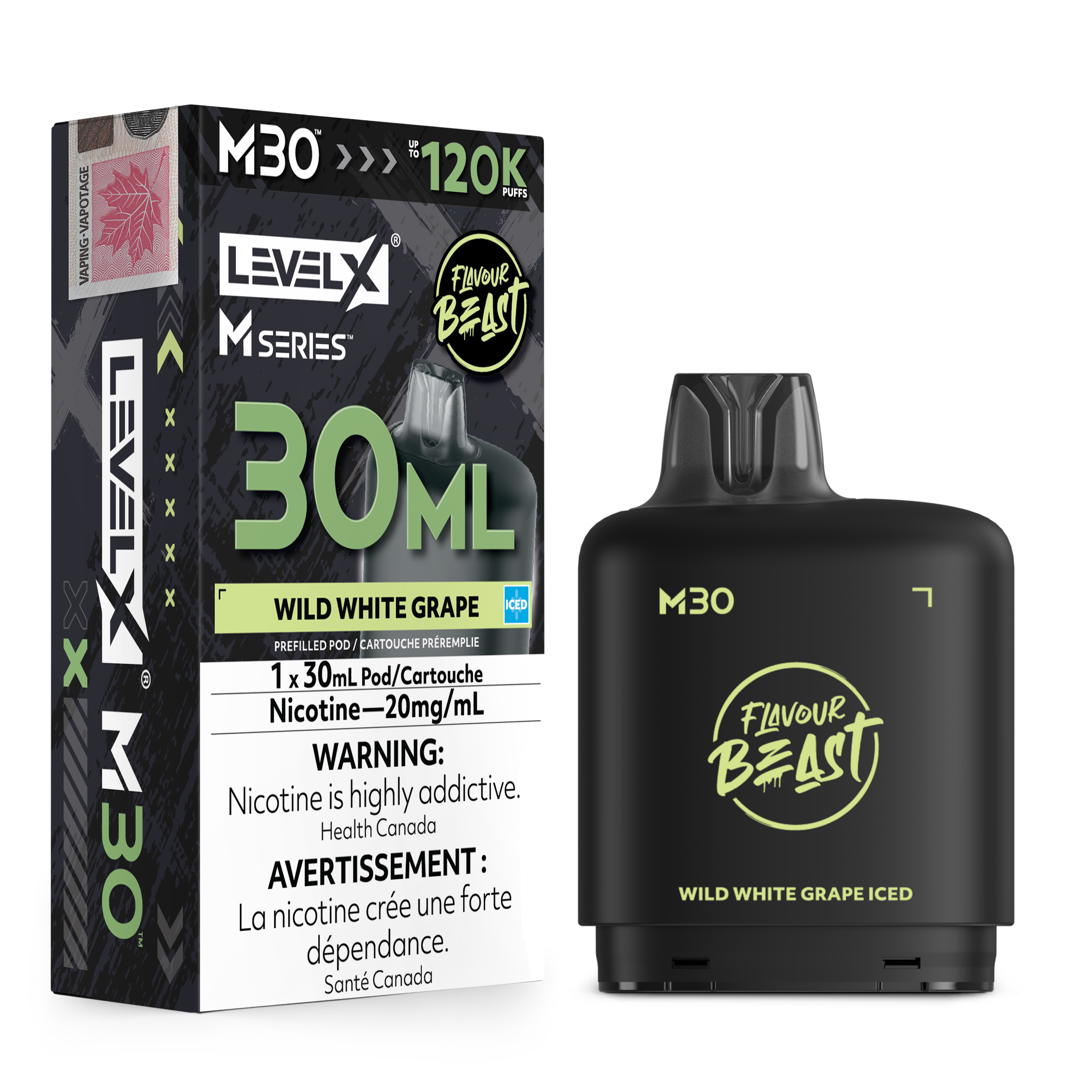 Level X M - Wild White Grape Iced