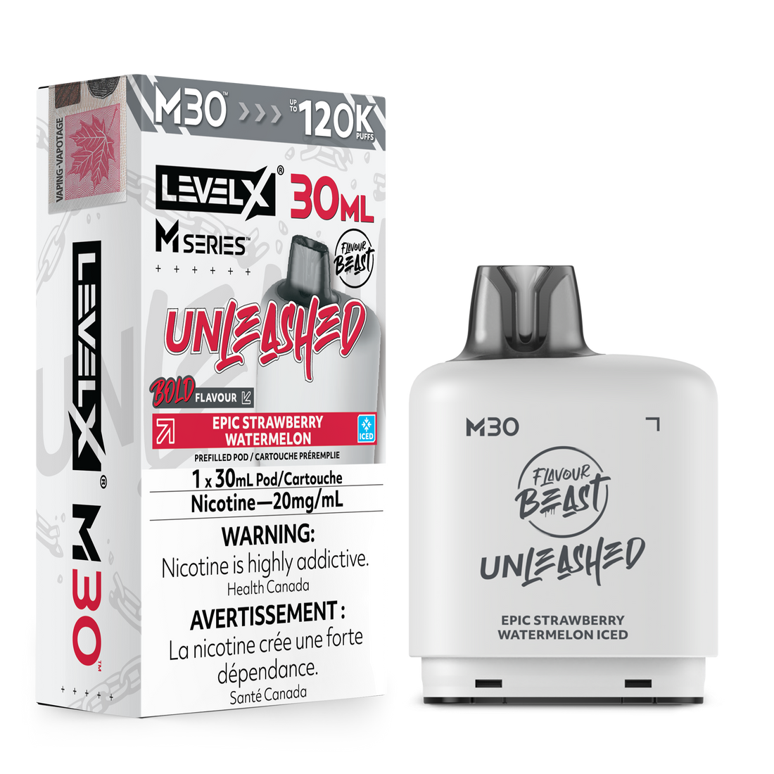 Level X M - Epic Strawberry Watermelon Iced