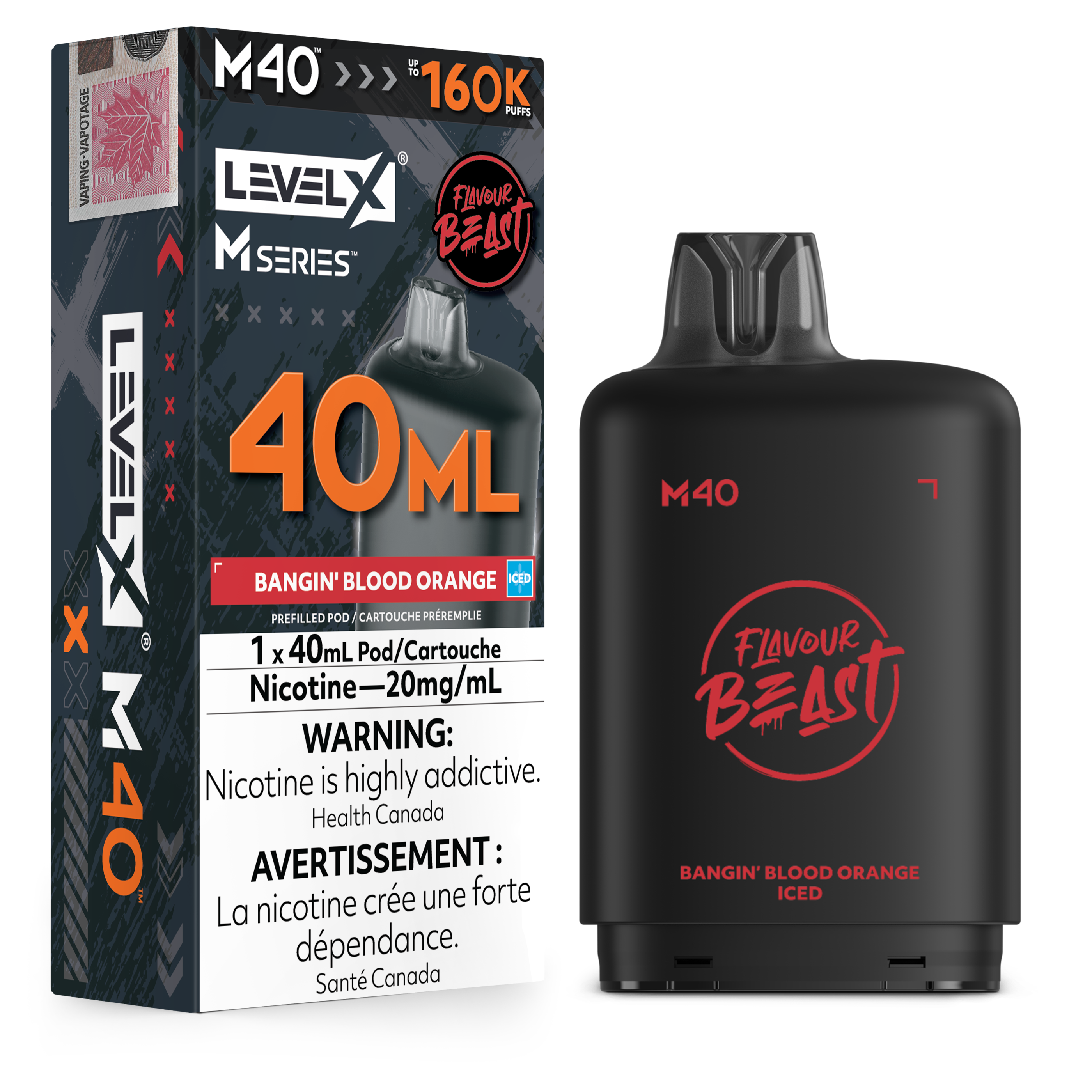 Level X M - Bangin' Blood Orange Iced
