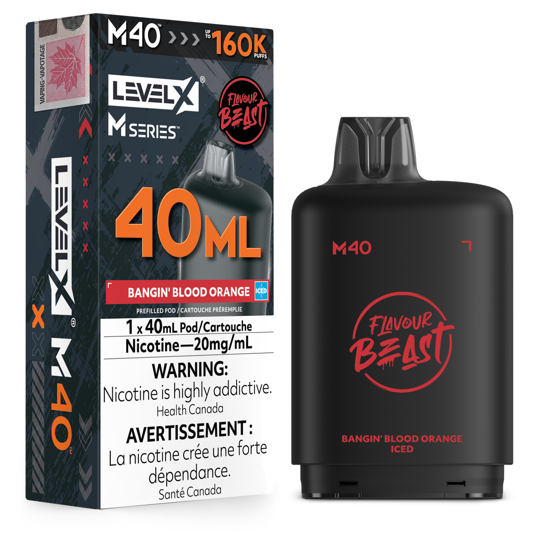 Level X M - Bangin' Blood Orange Iced