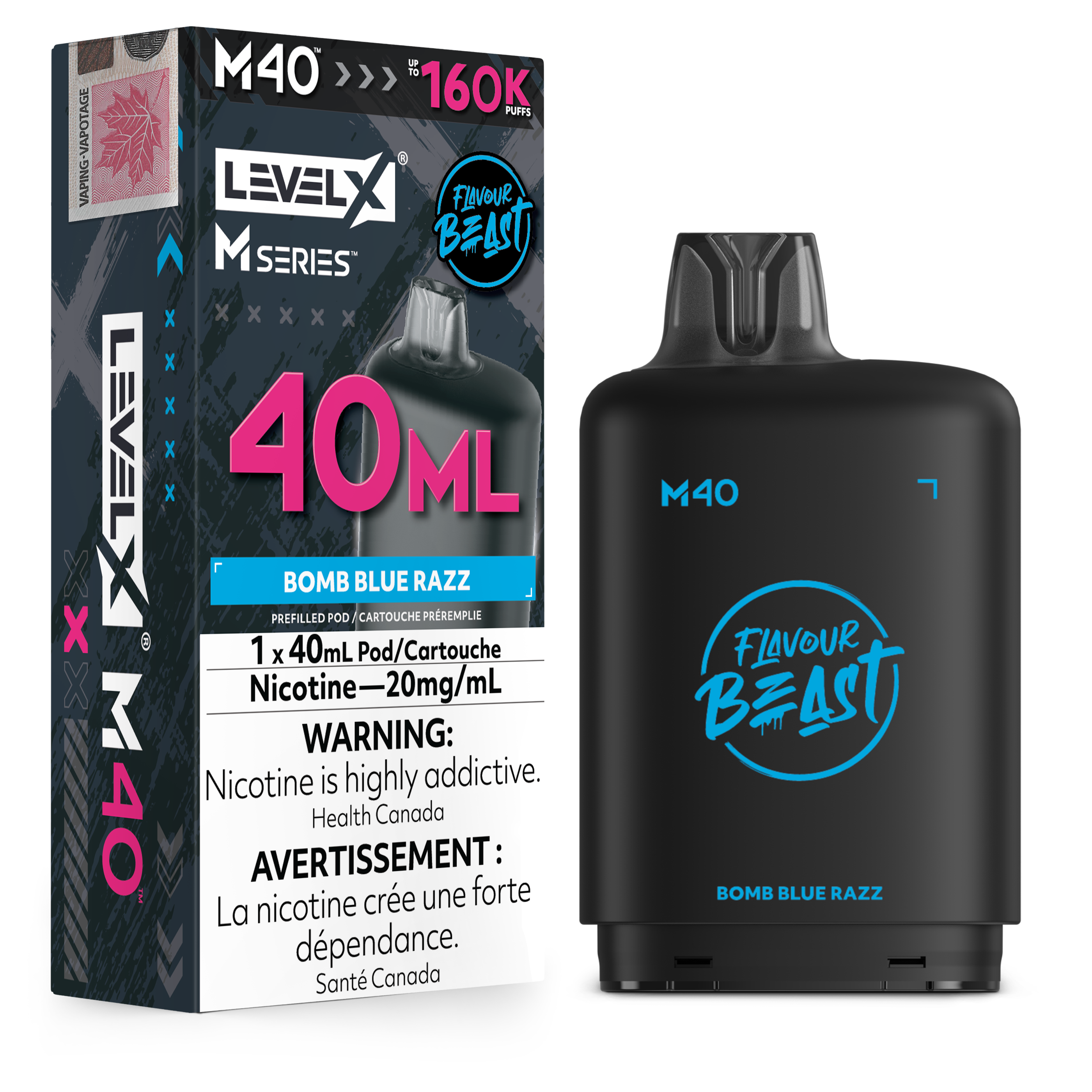 Level X M - Bomb Blue Razz