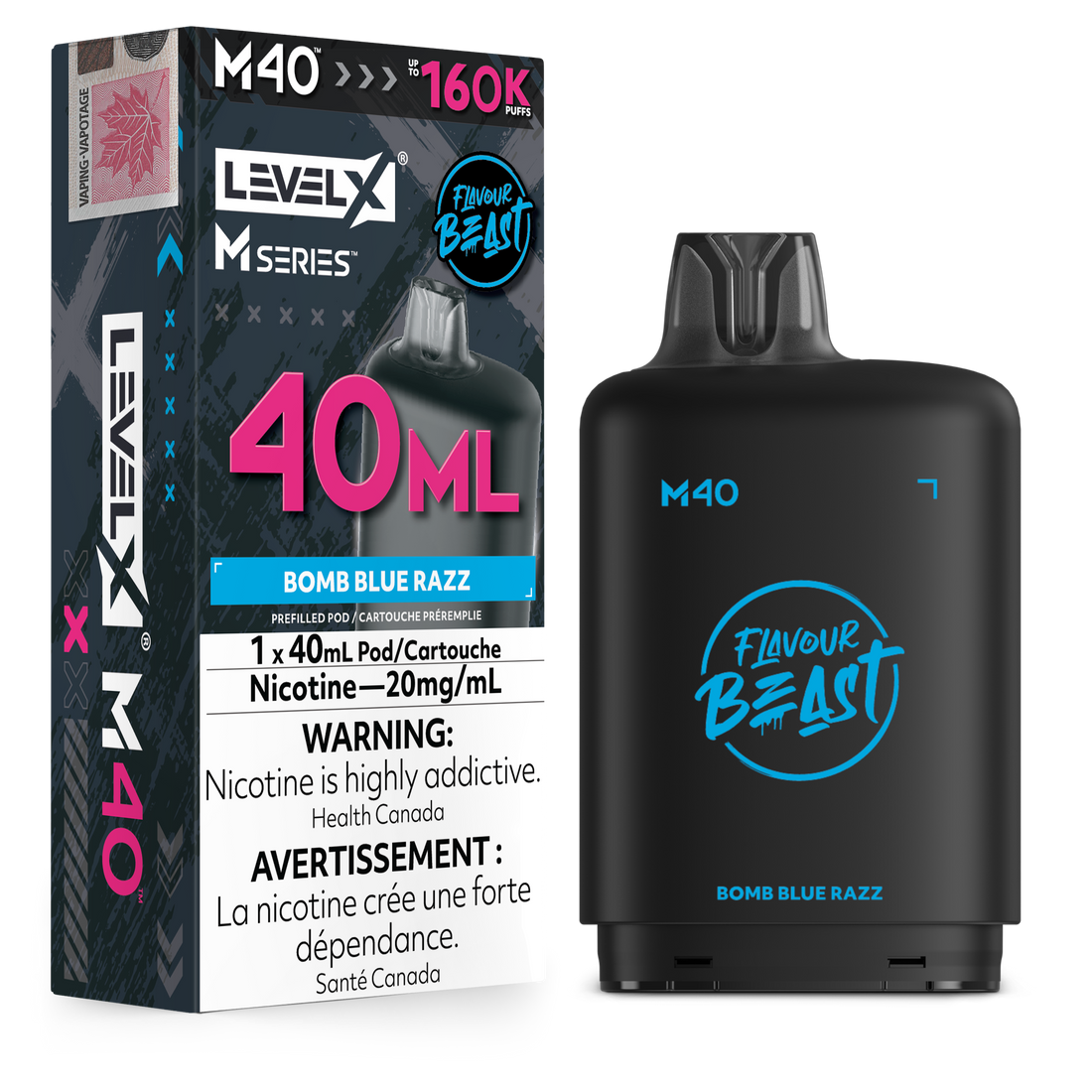 Level X M - Bomb Blue Razz