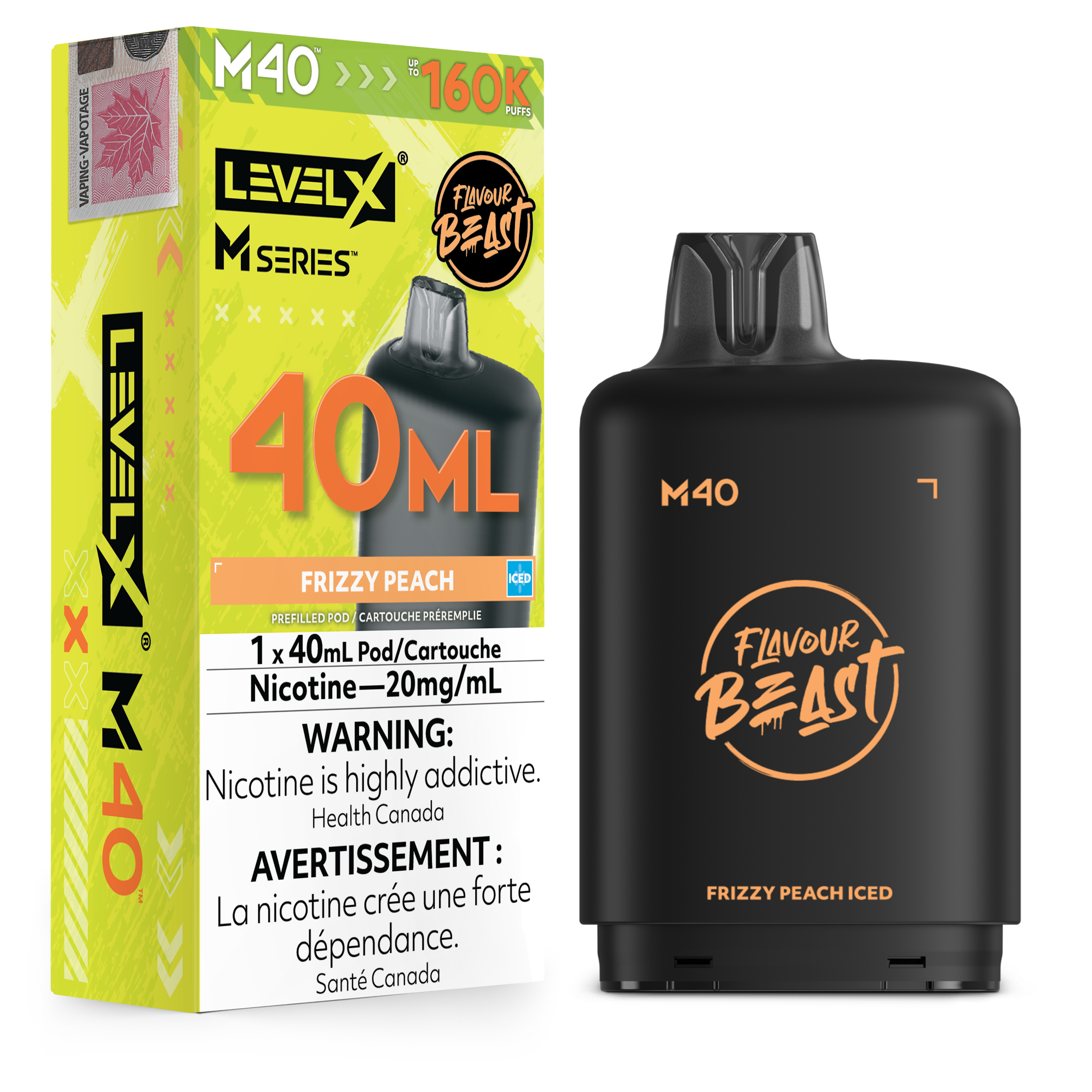 Level X M - Frizzy Peach Iced
