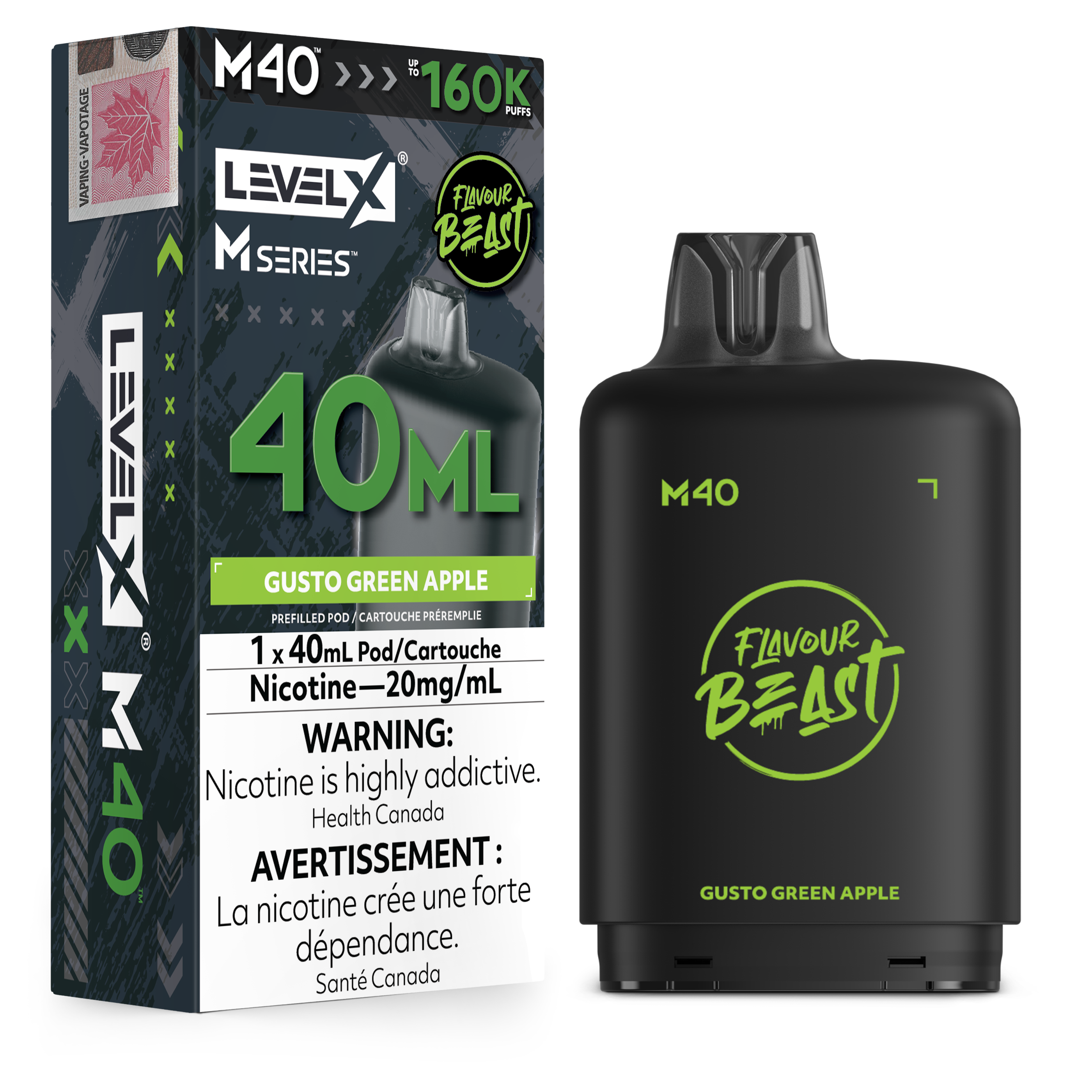 Level X M - Gusto Green Apple