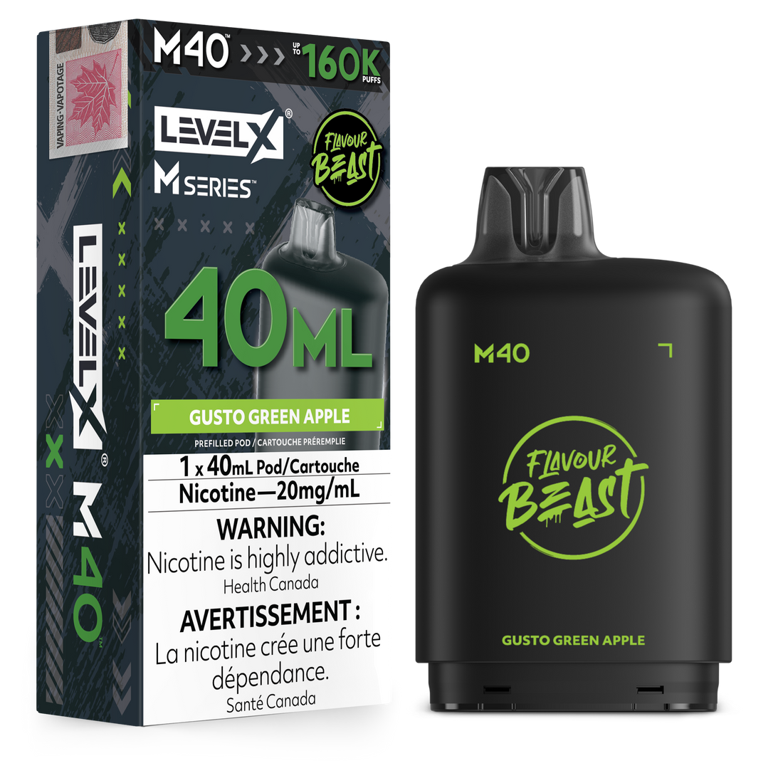Level X M - Gusto Green Apple