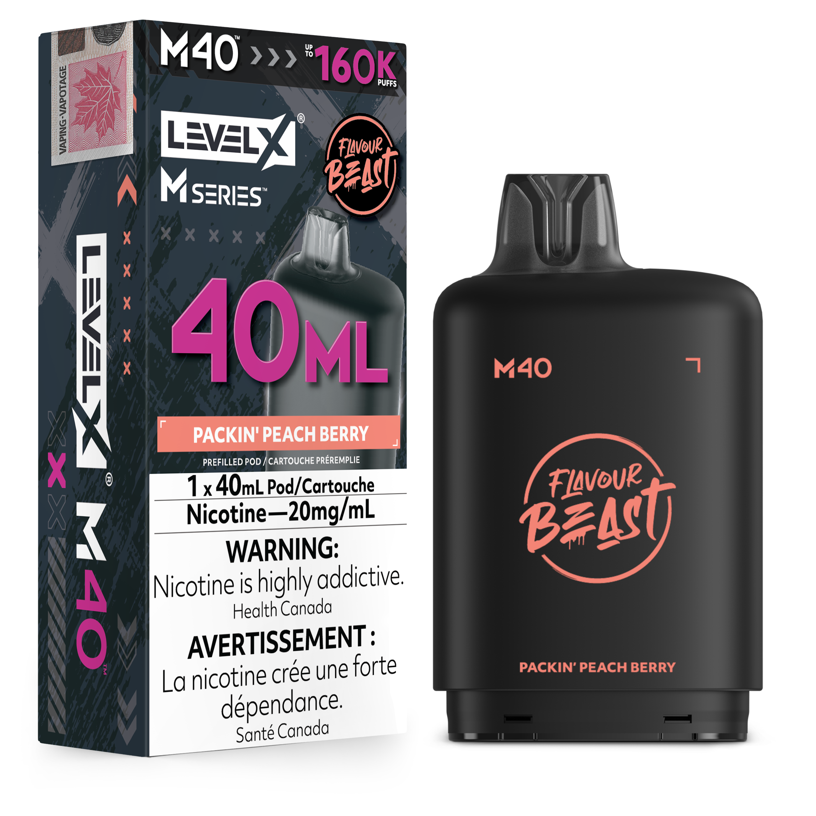 Level X M - Packin' Peach Berry