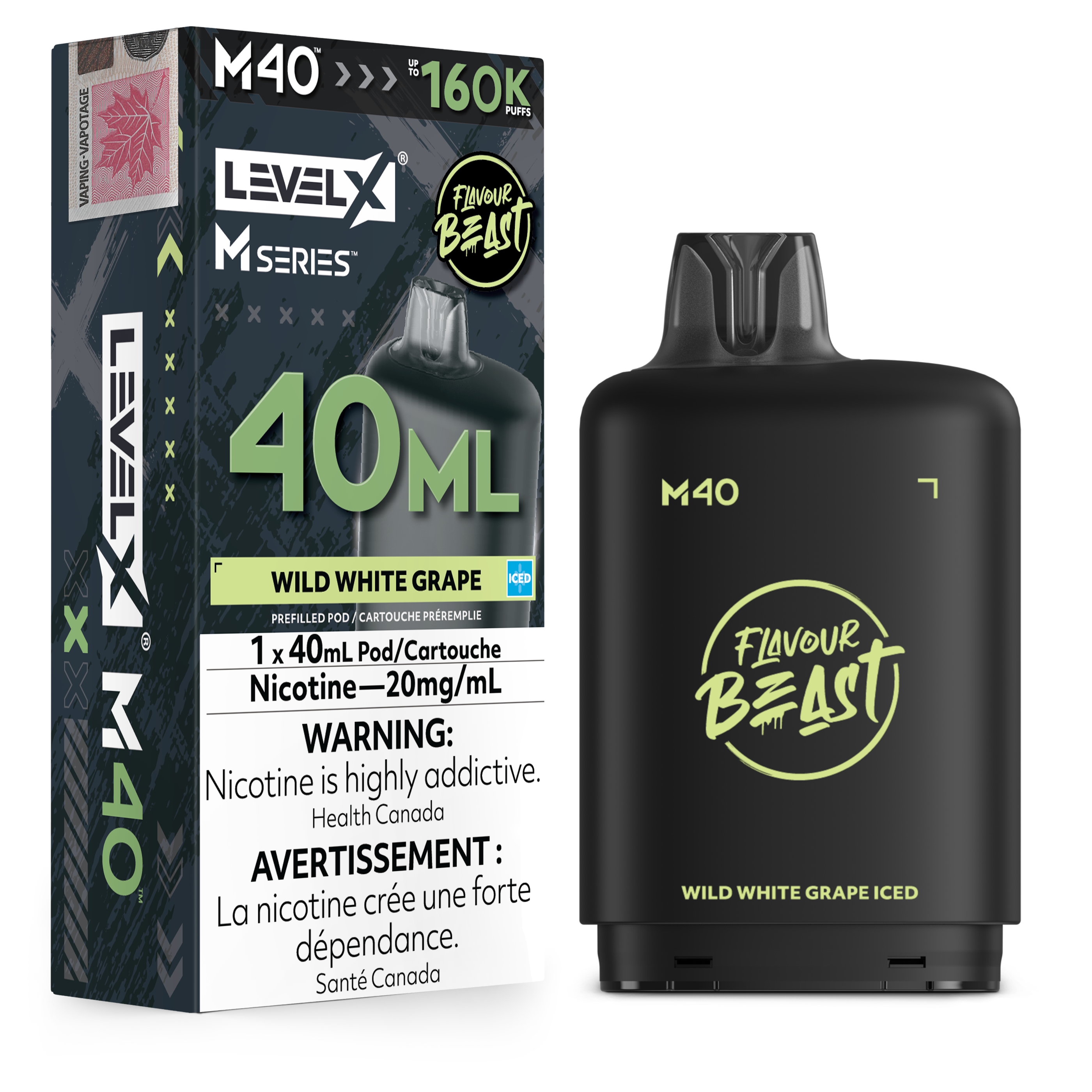 Level X M - Wild White Grape Iced
