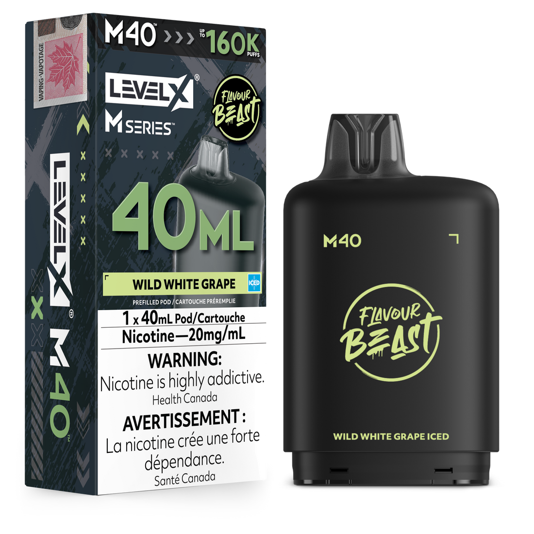 Level X M - Wild White Grape Iced