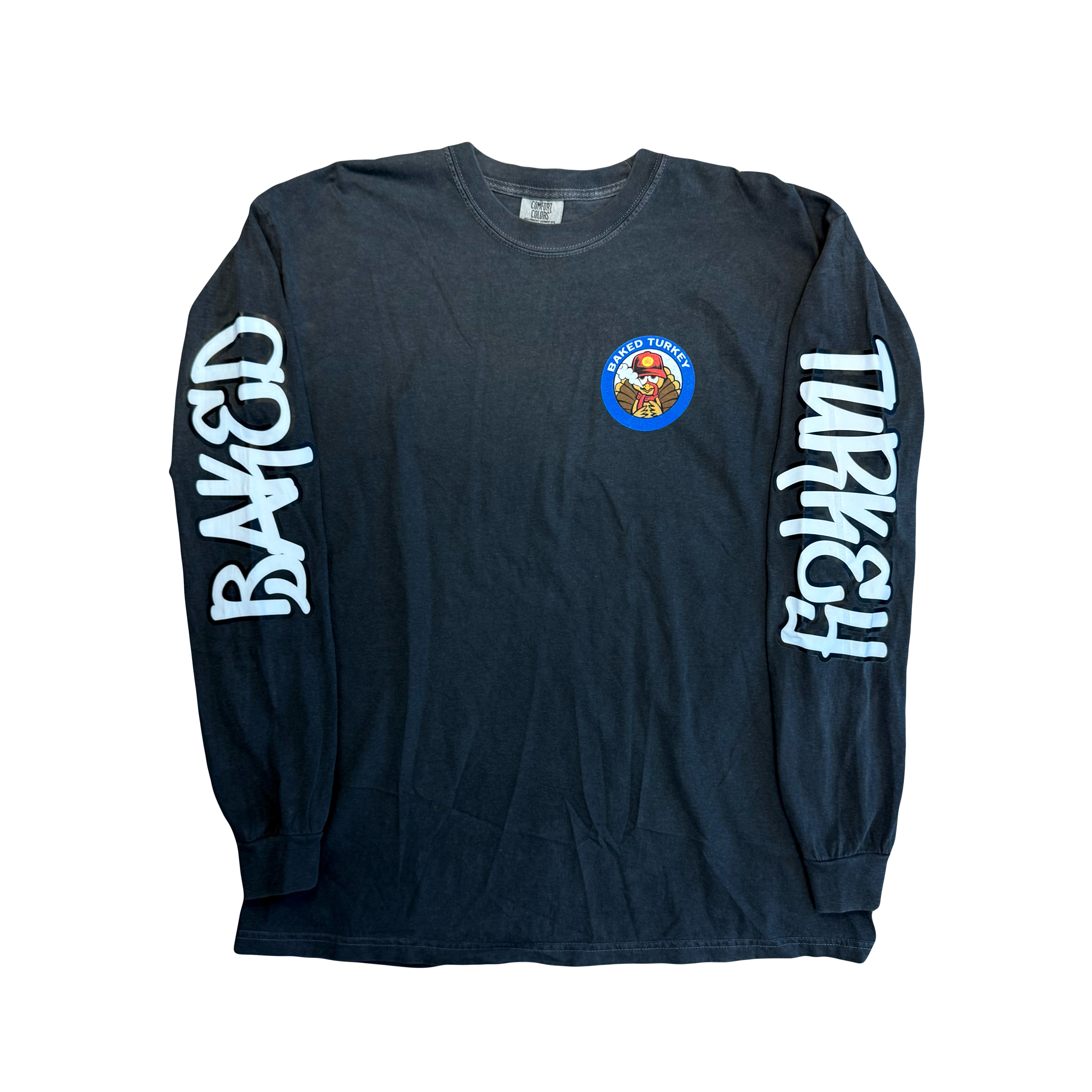 Baked Goods - OG Logo Long Sleeve w/Arm Logos - Grey