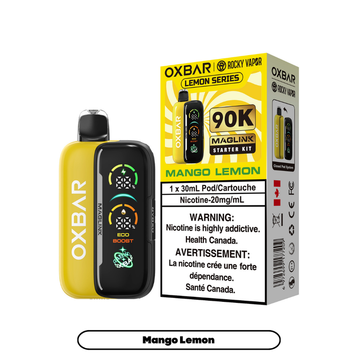 Oxbar Maglink Starter Kit - Mango Lemon
