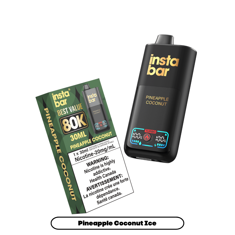 Insta Bar 80K - Pineapple Coconut Ice [MB]
