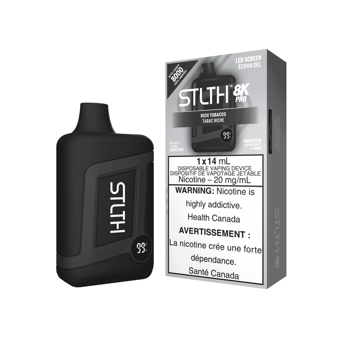 STLTH 8K PRO - Rich Tobacco
