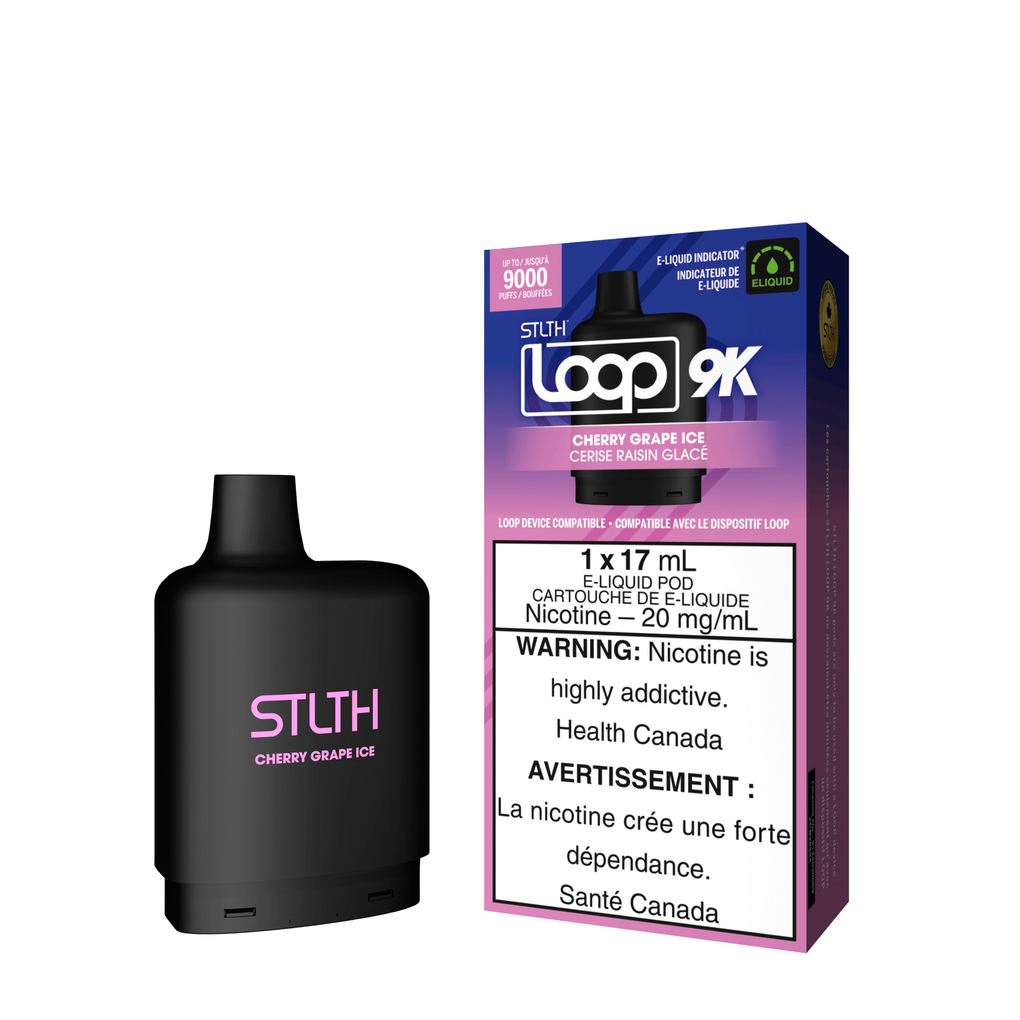 STLTH Loop 9K - Cherry Grape Ice
