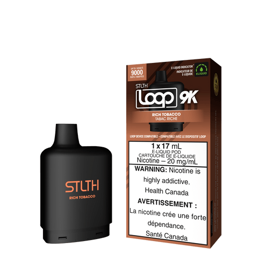 STLTH Loop 9K - Rich Tobacco