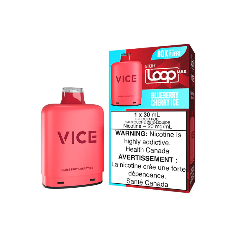 STLTH Loop Max x VICE - Blueberry Cherry Ice