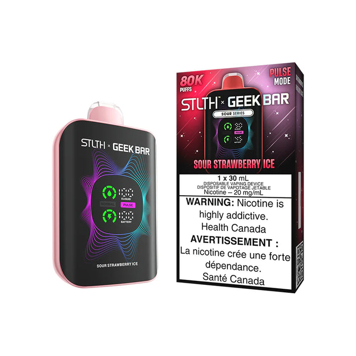 STLTH x GeekBar - Sour Strawberry Ice