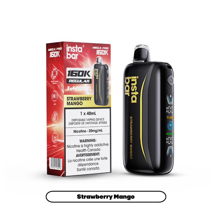 Insta Bar 160K - Strawberry Mango
