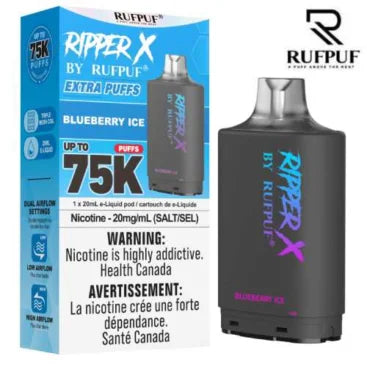 RufPuf Ripper X 75K - Blueberry Ice