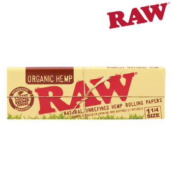 Raw - Organic 1 1/4 Papers - 50/pk
