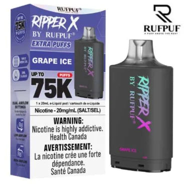 RufPuf Ripper X 75K - Grape Ice [MB]