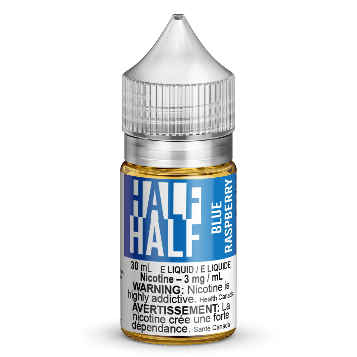 Half Half - Blue Raspberry | Cold Turkey Vape Shop | Nicotine E-Liquid