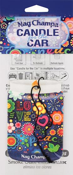 Éliminateur d'odeurs - Odeur de fumée - Bougie pour la voiture