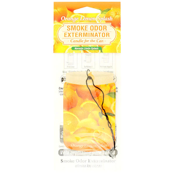 Éliminateur d'odeurs - Odeur de fumée - Bougie pour la voiture