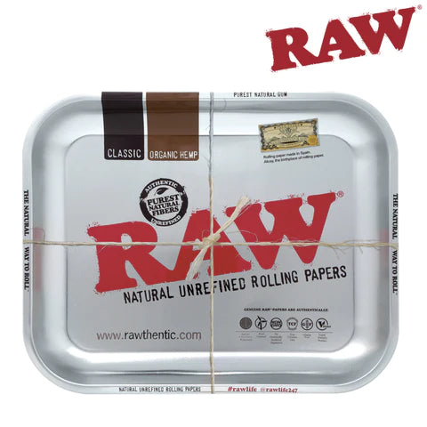 Raw - Steel Rolling Tray - Small