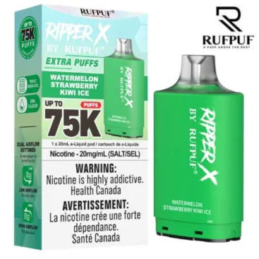 RufPuf Ripper X 75K - Watermelon Strawberry Kiwi Ice [MB]