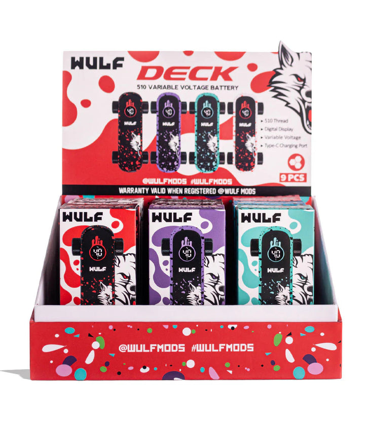 Wulf Mods - Deck Skateboard 510 Battery