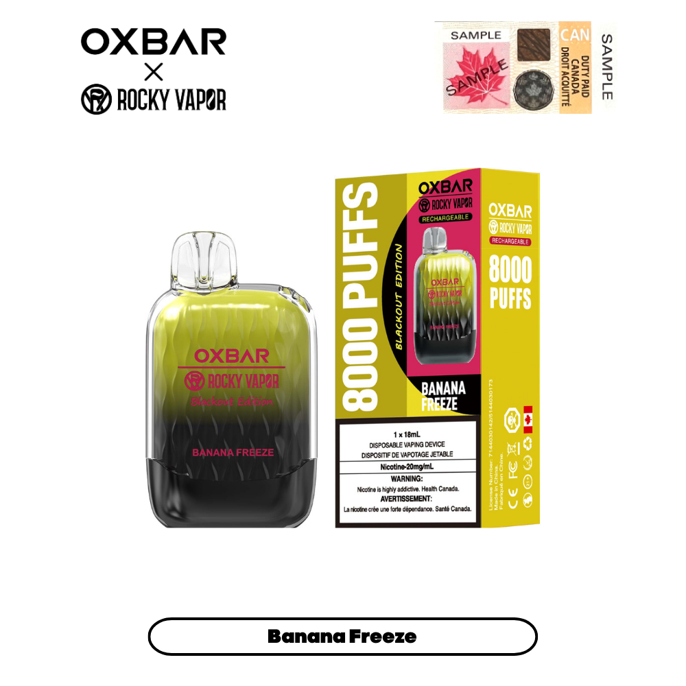 OXBAR G8000 - Banana Freeze