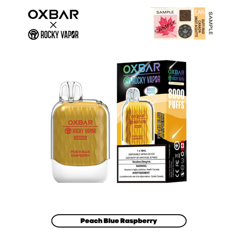 OXBAR G8000 - Peach Blue Raspberry