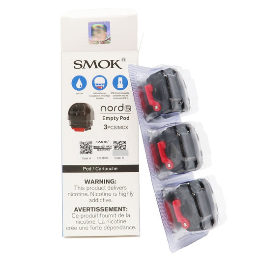 Smok - Nord 5 Replacement Pod CRC (Pack of 3)