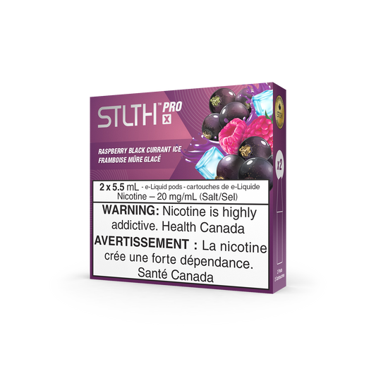 STLTH Pro X - Raspberry Black Currant Ice
