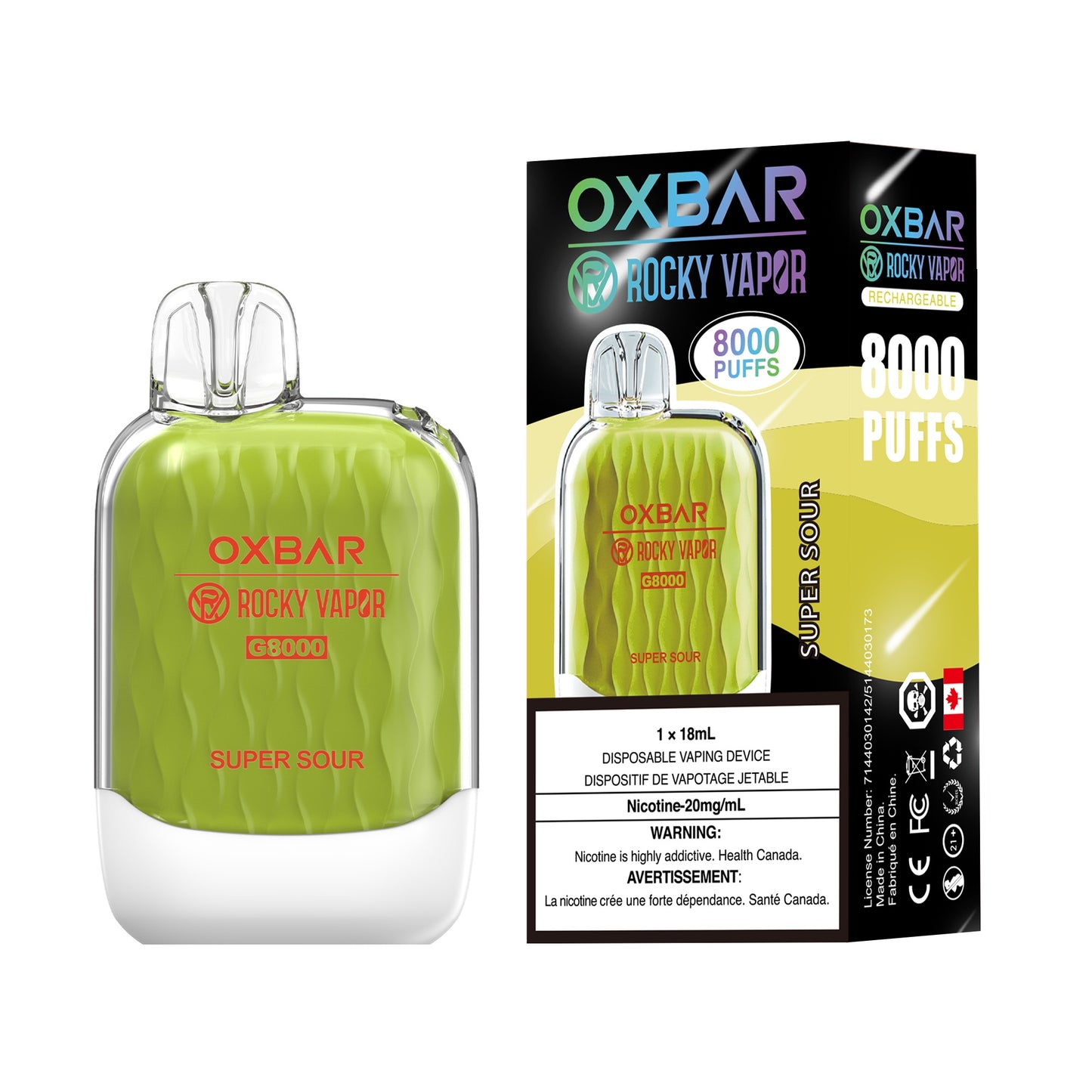 OXBAR G8000 - Super Sour