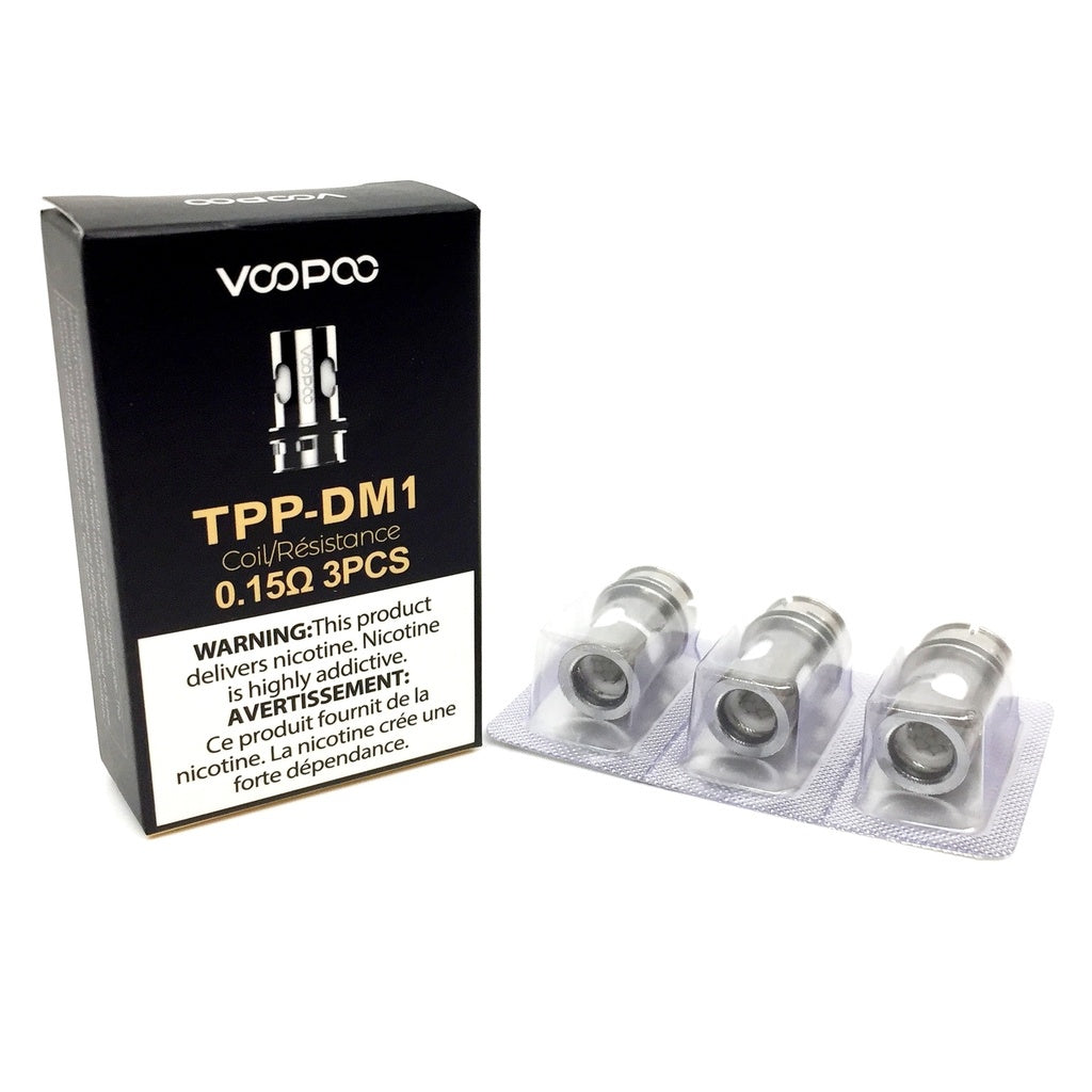 Voopoo TPP (Drag 3/Drags X/S Pro) Coils (3) Cold Turkey Vape Shop