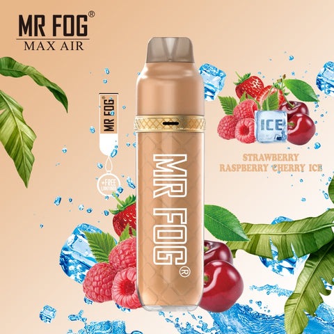 Mr Fog Max Air - Strawberry Raspberry Cherry Ice